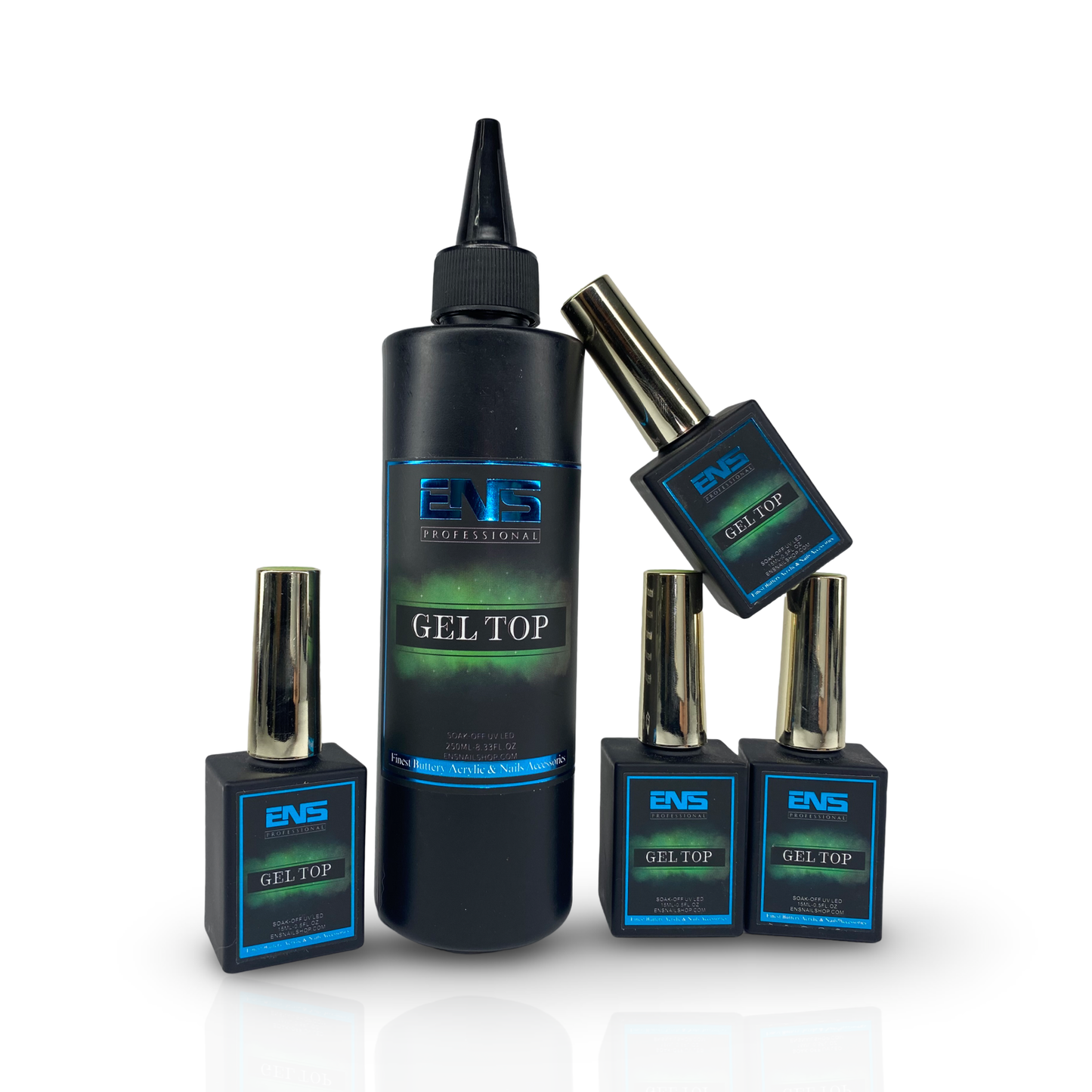 Gel Top Refill 250ml + 4 Free 15ml