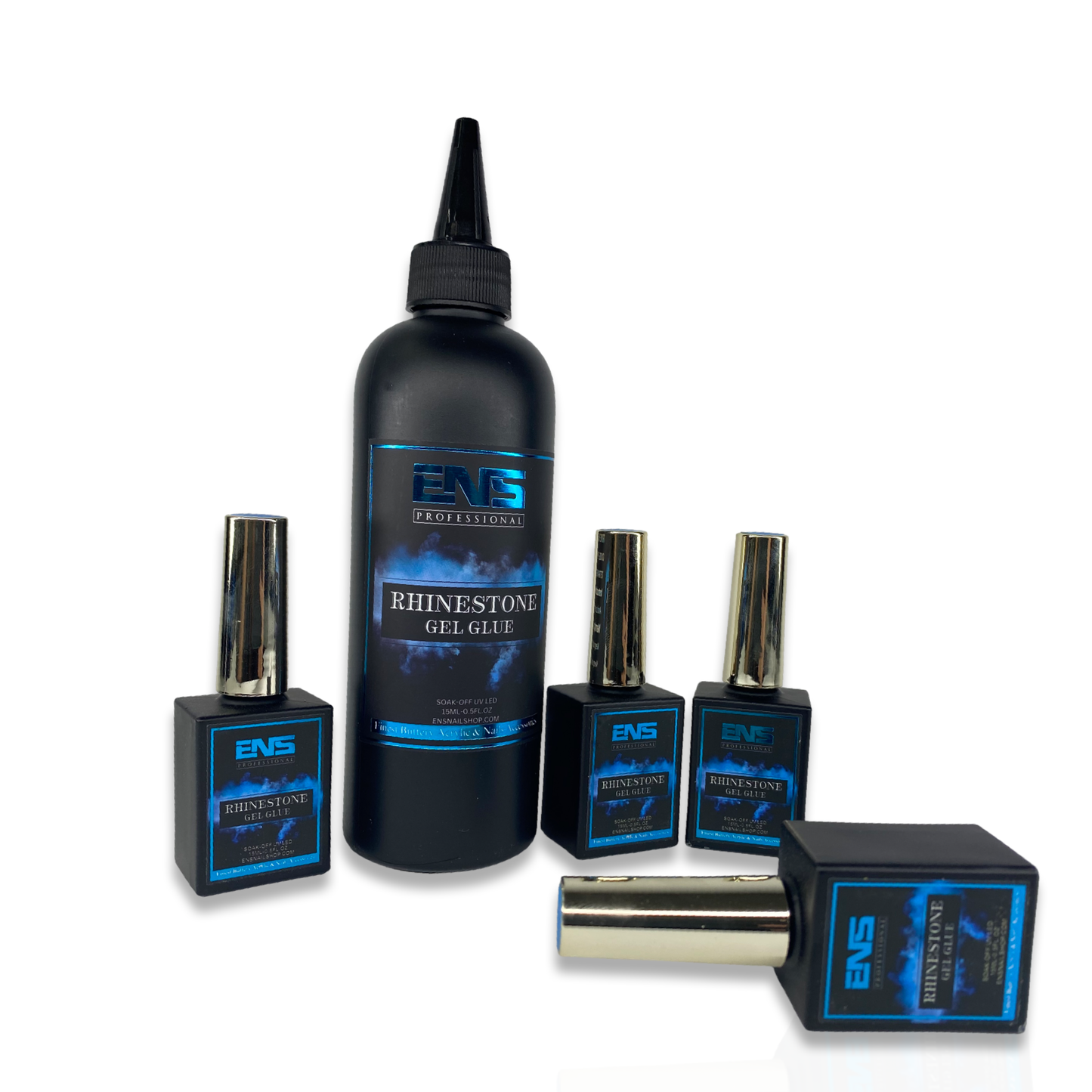 Rhinestones Glue Gel Refill 250ml + 4 Free 15ml