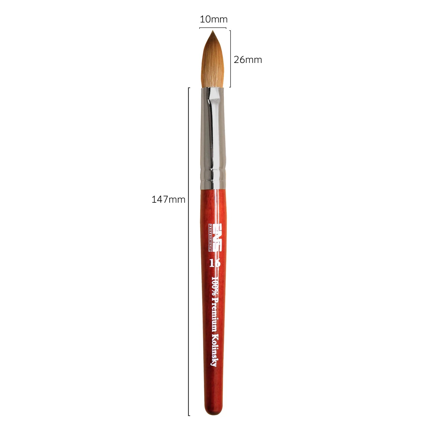 ENS 100% Kolinsky Acrylic Brush #16