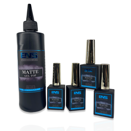 Matte Gel Top Refill 250ml + 4 Free 15ml