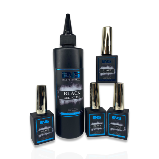 Black Gel Polish Refill 250ml + 4 Free 15ml